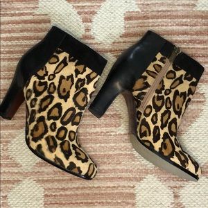 SAM EDELMAN Leopard Booties